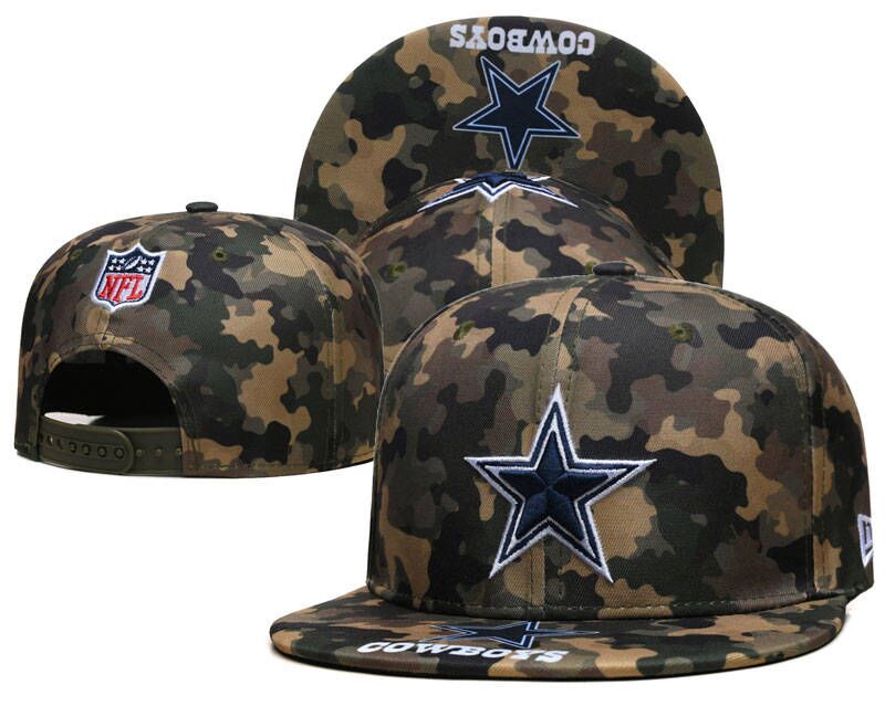 2025 NFL Dallas Cowboys camo hat YS->nfl hats->Sports Caps